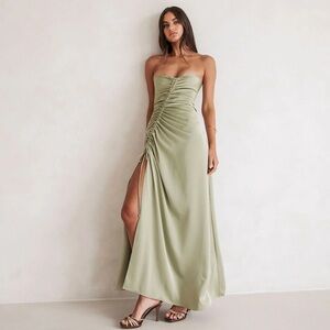 NEW Alyssia Dress- Sage Green Maxi by SABO Skirt. Size S